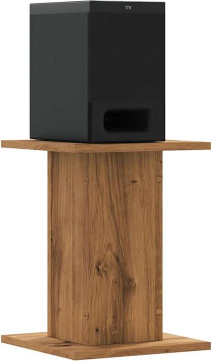 Actual product image vidaXL Speaker stand 2 pcs. 30 x 30 x 40 cm (Set, Stand, Not movable)