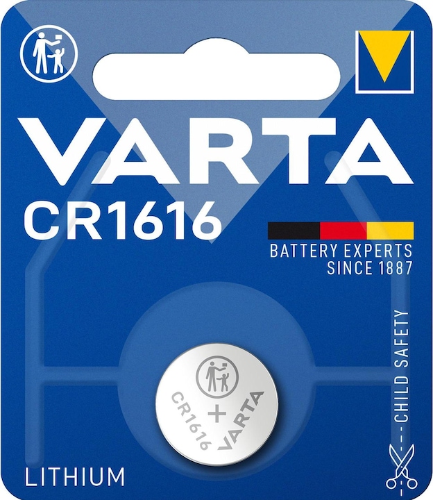 Actual product image Varta Electronics CR1616 (1 pcs., CR1616, 55 mAh)