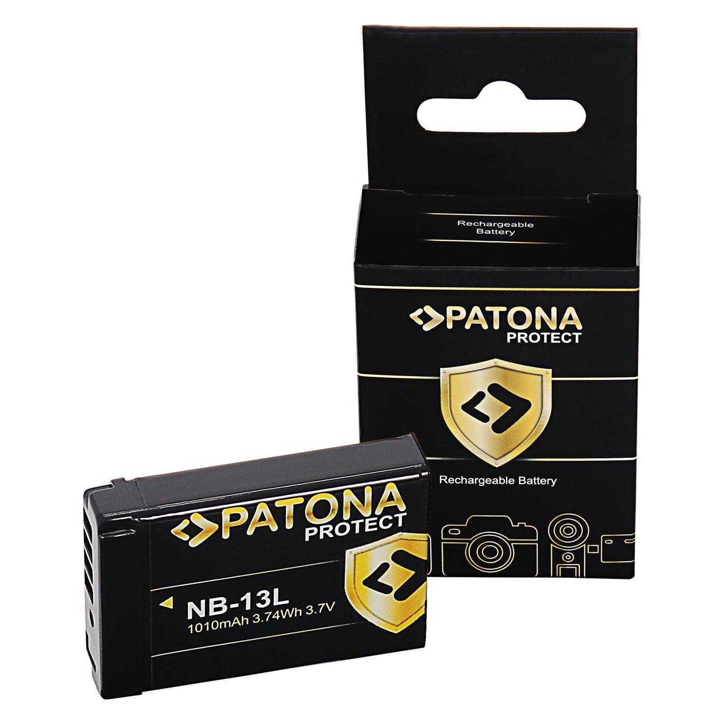 Patona Batterie Di Ricambio Accu (Batteria Della Fotocamera), Alimentatore Fotocamera