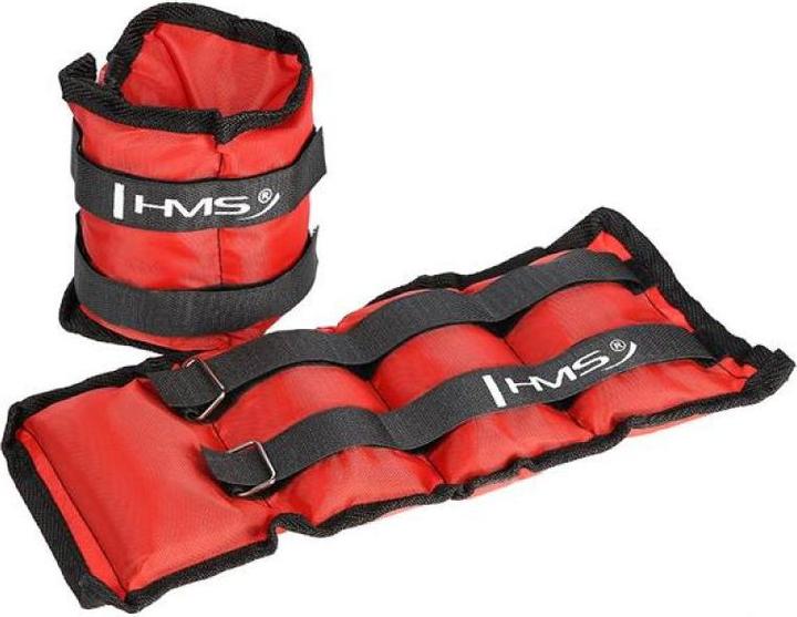 Actual product image HMS Arm and leg weights OB03 red, 2x1,5kg (2 x 1.5 kg)