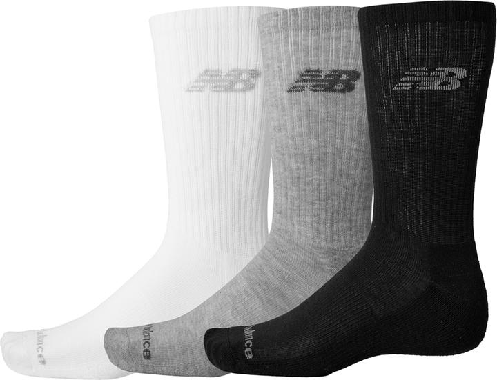 Actual product image New Balance Performance Basic Crew 3 Pack