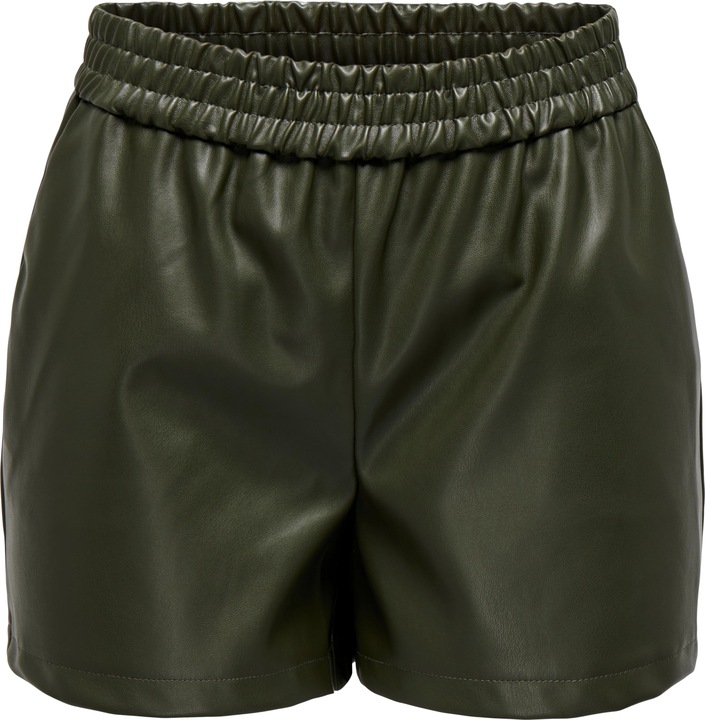 Actual product image JdY JDYALAIA Mid waist regular fit faux leather shorts faux leather shorts (S)