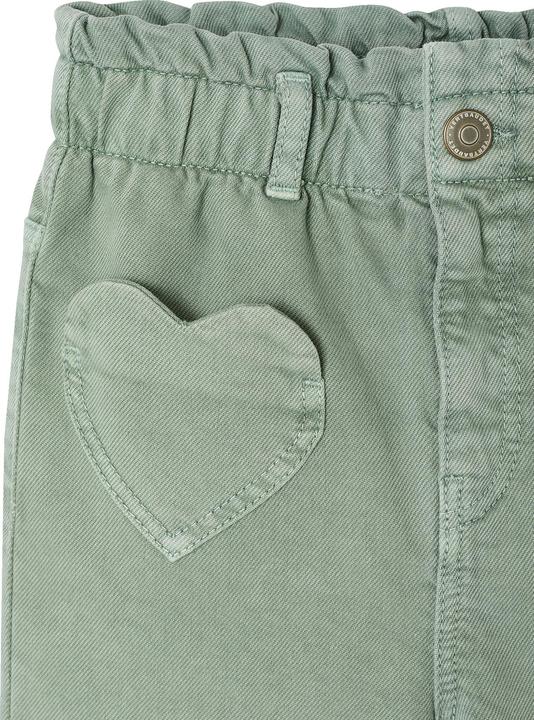 Produktbild Vertbaudet Mädchen Paperbag-Hose mit Herztaschen (146)