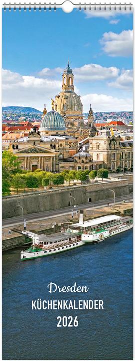 Produktbild Kchenkalender Dresden 2026 (15 x 40 cm)
