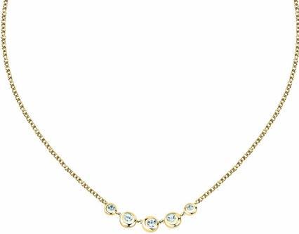 Image du produit Morellato - Gold plated necklace with blue topaz Semipreziose SAXN01