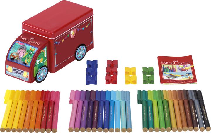 Immagine prodotto Faber-Castell Penna con punta in feltro Connettore (Multicolore, 33 x)