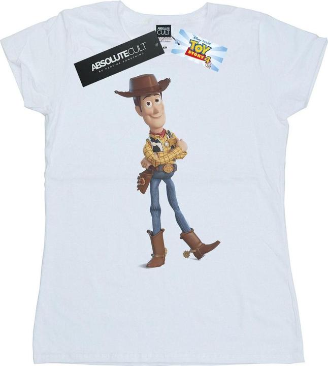 Immagine prodotto Disney Toy Story 4 Sherrif Woody Maglietta Donna (XL)