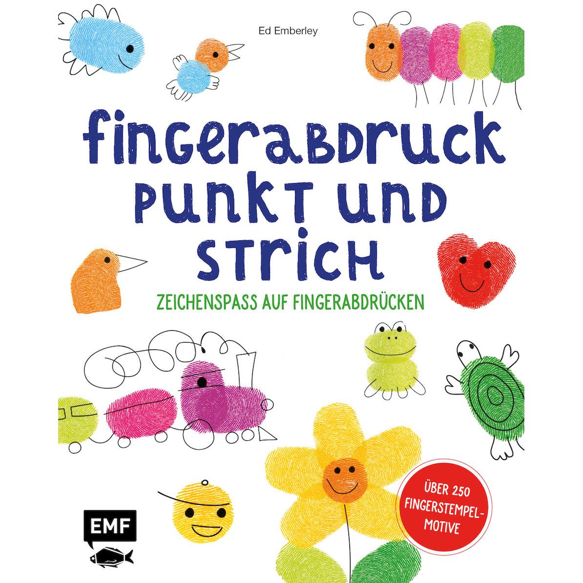Fingerabdruck, Punkt und Strich – Zeichenspass auf Fingerabdrücken, Sachbücher von Ed Emberley