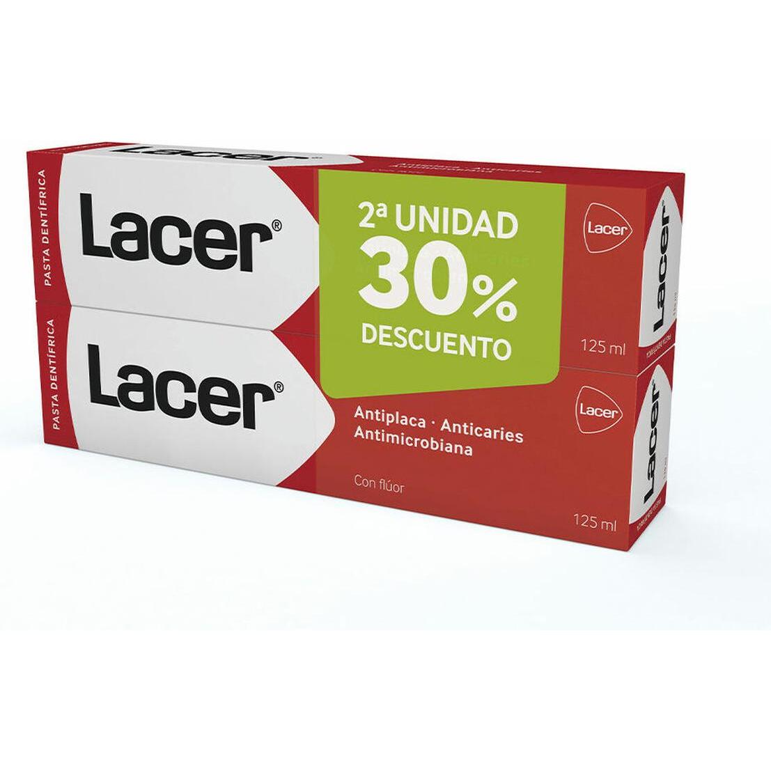 Thumbnail - Lacer, Zahnpasta, Zahnpasta Antiplaque Anticaries 2x125ml (250 ml)