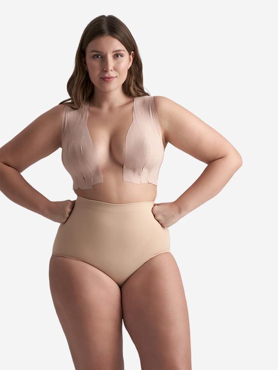 Image du produit Bye Bra Ruban De Corps 5m X 6,5 cm + 3 Paires De Cache-Tétons En Satin Nude (Une unité par pack, Taille unique)