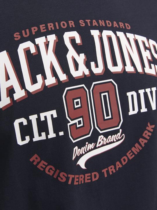 Produktbild Jack & Jones Jjelogo Tee Ss O-Neck 2 Col Aw24 Sn (XS)