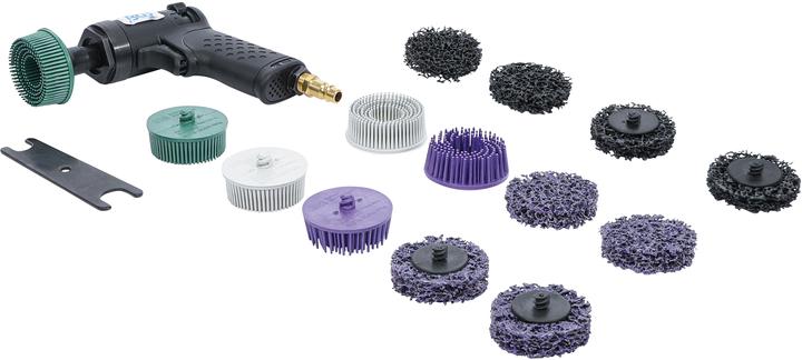 Actual product image BGS Air Bristle Grinder Set 17 pcs. (224 W)