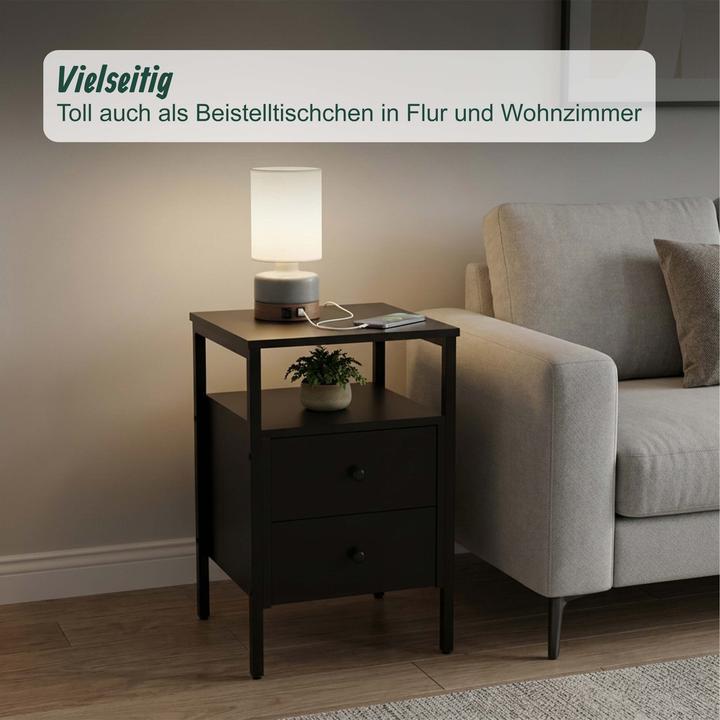 Produktbild Relaxdays Nachttisch (40 x 40 x 61 cm)