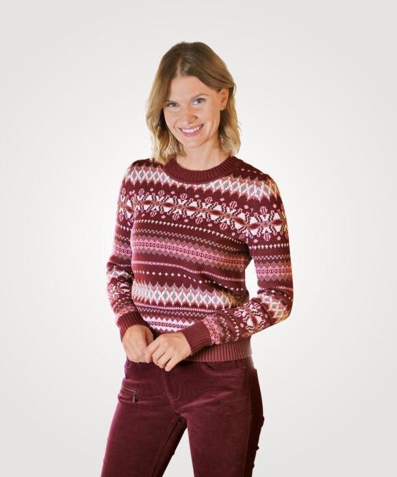 Produktbild Artime Norwegerpullover, gestricktes Jaquardmuster (XXL)