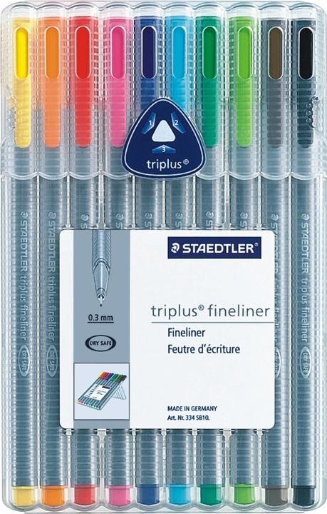 Produktbild Staedtler Triplus 334 (Mehrfarbig, 10 x)