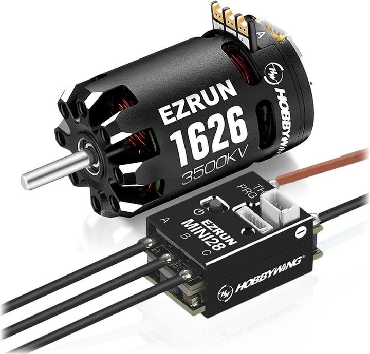 Immagine prodotto Hobbywing Set di motori brushless Ezrun Mini28 Combo 1626SD 3500kV