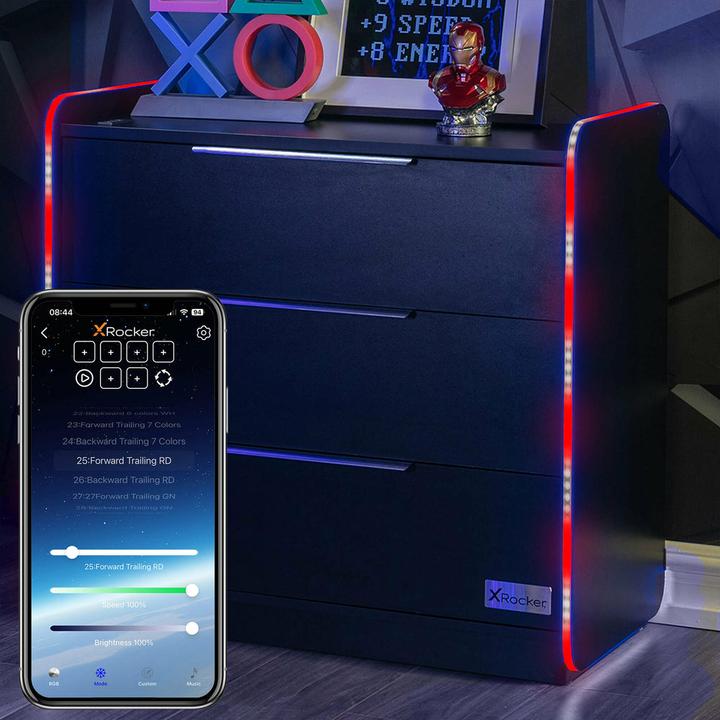 Produktbild X Rocker Xrocker Electra RGB Gaming Kommode