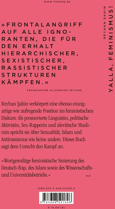 Actual product image Yalla, Feminismus! (German, Reyhan Şahin, 2023)