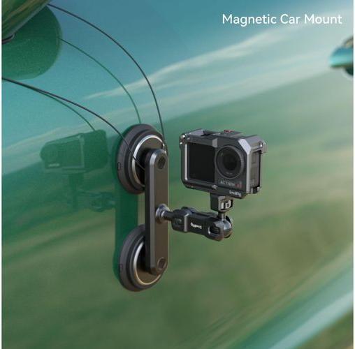 Actual product image SmallRig Dual Magnetic Suction Cup Mounting Support Kit for Action Cameras 4467