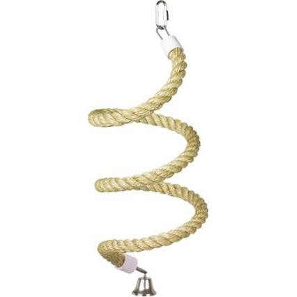 Nobby Cage Toy, Sisal Seil Spirale, Vogelheimeinrichtung