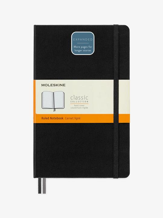 Actual product image Moleskine Notebook classic (A5, Lined, Hardcover)