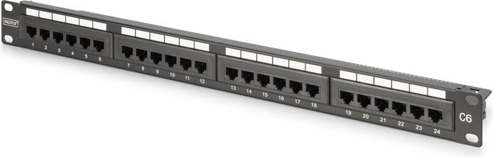Digitus Patch Panel 19 Zoll 24Port Cat6