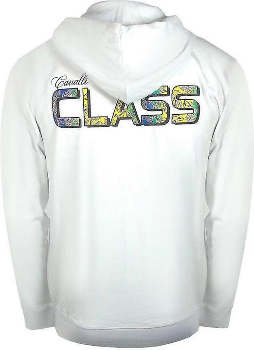 Immagine prodotto Cavalli Class Felpa con Cappuccio e Zip Intera Floreale Uomo (L)