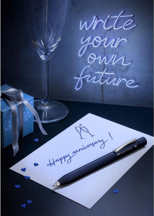 Image du produit Faber-Castell Stylo à bille rétractable (Bleu classique, 1x)