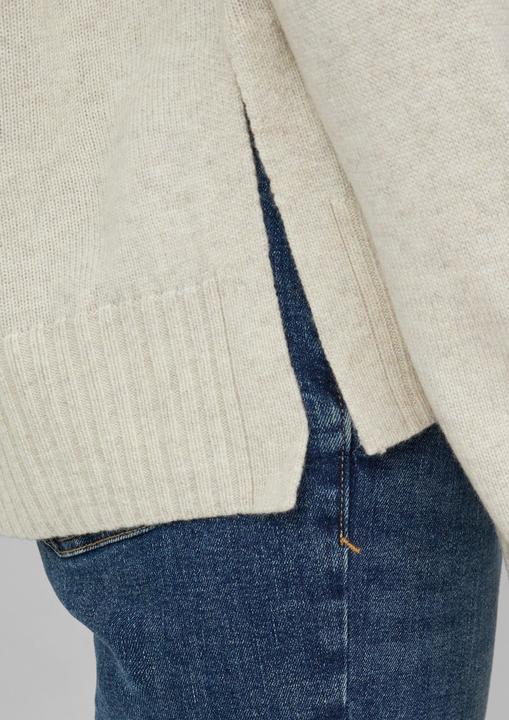 Produktbild s.Oliver Strickpullover Strickpullover mit Seitenschlitzen und überschnittenen Schultern (44)