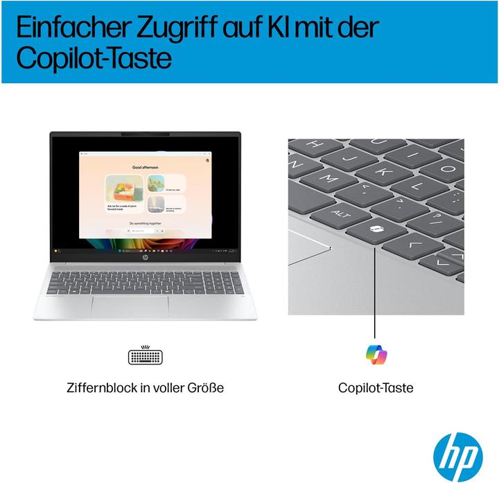 Actual product image HP OmniBook 5 Next Gen AI 16-ag1452ng (16", 512 GB, 16 GB, DE, AMD Ryzen AI 5 340)
