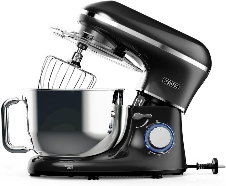 Fentic Knetmaschine mit Rührhaken (2000 W, 6.20 l)