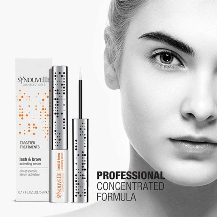 Produktbild Cosmetic Synouvelle Cosmetics - Lash & Brow Activating Serum - Serum For Active Eyelash And Eyebrow Growth 5 (5 ml)