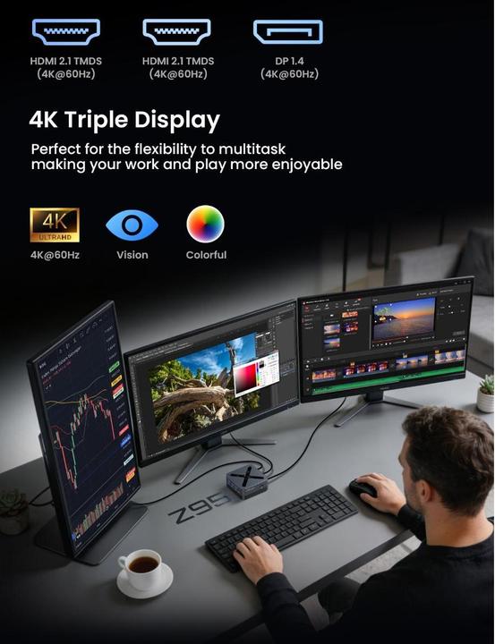 Produktbild Minix NEO Z95 (512 GB, 16 GB, Intel N95)