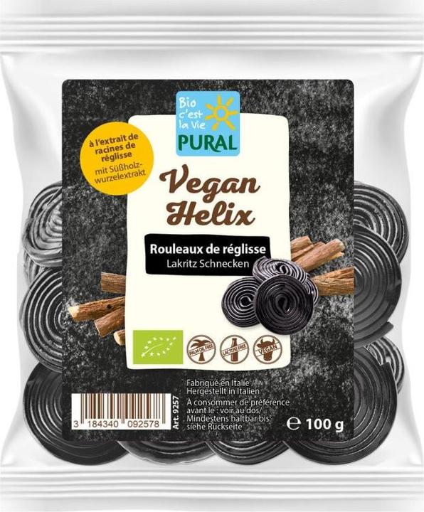 Produktbild Pural Helix Lakritzschnecken Bio (1 Stk., 100 g)