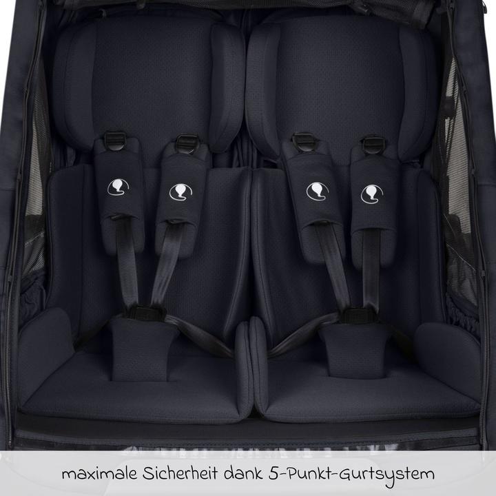 Produktbild ABC Design Fahrradanhänger 3in1 Fahrradanhänger und Kinderwagen Tour
