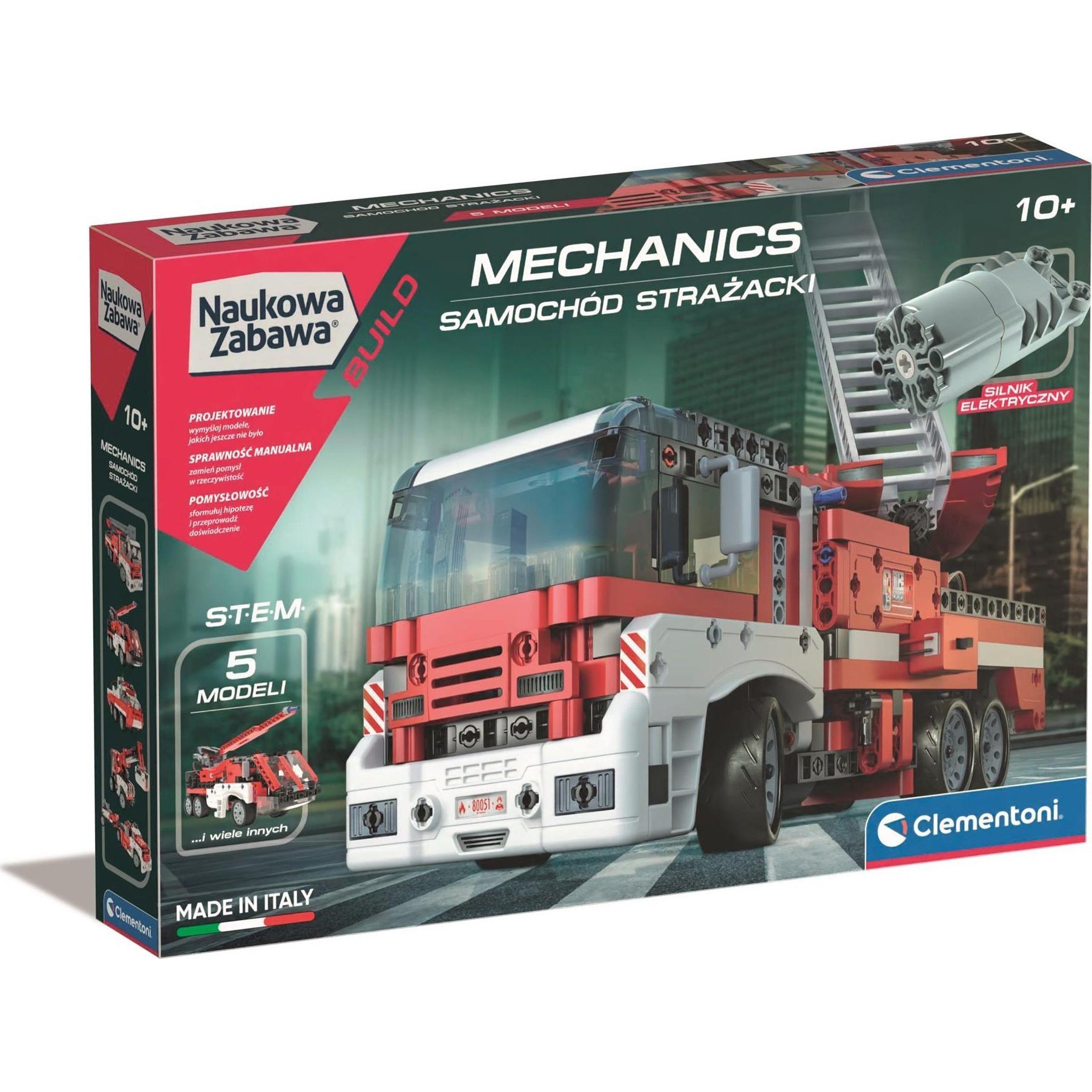 Clementoni Naukowa zabawa. Mechanics. Samochód strażacki 50728