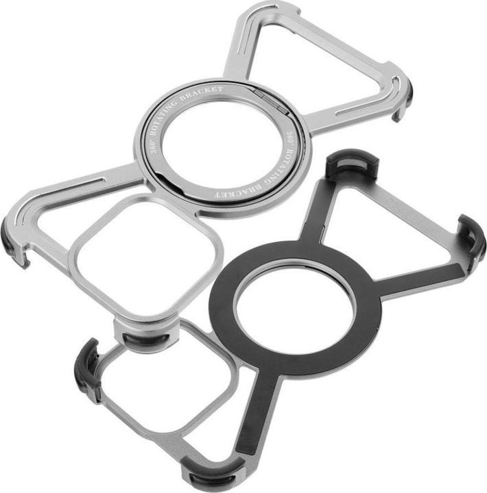 Actual product image OEM Back panel cover Case TITANIUM Escort for IPHONE 16 PRO silver (Apple iPhone 16 Pro)