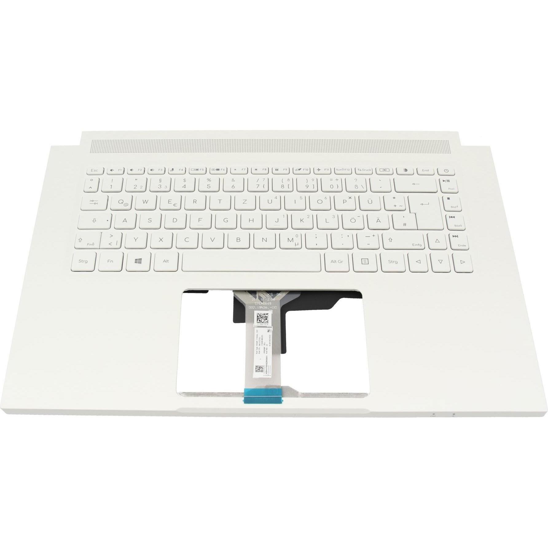 Acer 6B.C5NN7.011, Notebook Ersatzteile, Weiss