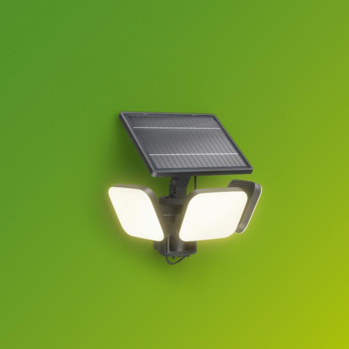 Actual product image Philips Outdoor Ultra-Efficient Solar Zyren (4000 lm, IP65)