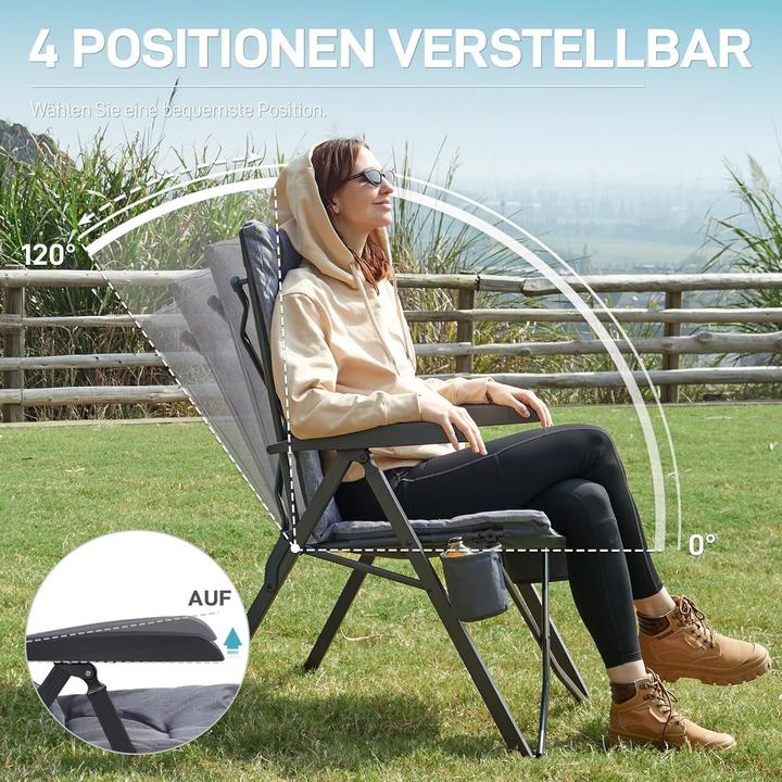 Produktbild Mara Vital 2er Set Campingstuhl klappbar