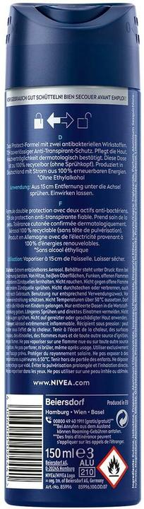 Actual product image NIVEA MEN Dry Active Spray (Spray, 150 ml)