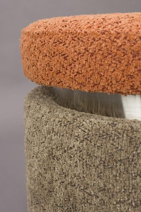 Produktbild Dutchbone Sen Stool Brown Orange