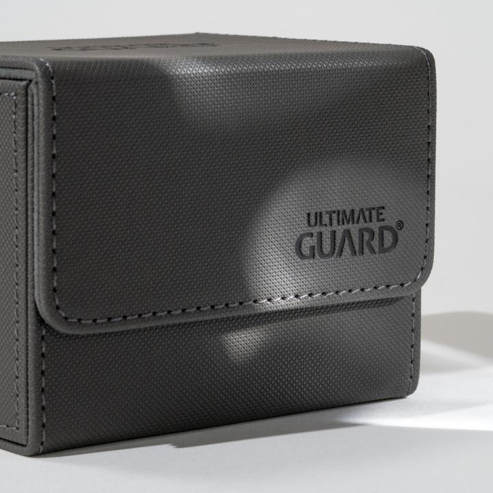 Actual product image Ultimate Guard Card Box XenoSkin Sidewinder Monocolor 80+ Gray