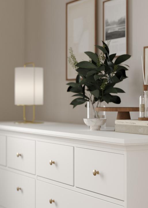 Image du produit Tvilum Paris Commode 8 tiroirsBlanc (183.40 x 48.50 x 86.88 cm)