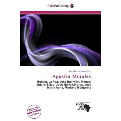 Agustín Morales, Fachbücher von Barnabas Cristóbal