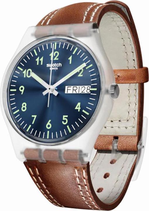 Actual product image Swatch Windy Dune (Swiss made, Analogue wristwatch, 34 mm)