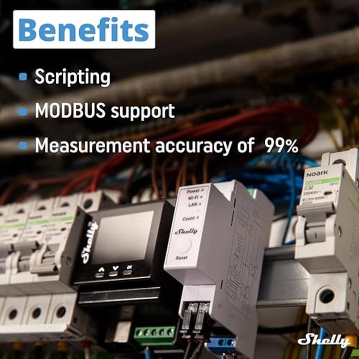 Actual product image Shelly Pro 3EM 400A