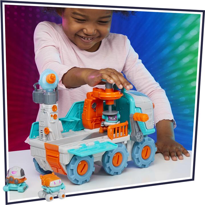 Actual product image PJ Masks Romeo's Robot Lab Preschool Toy, 2-in-1 Vehicle and Ro