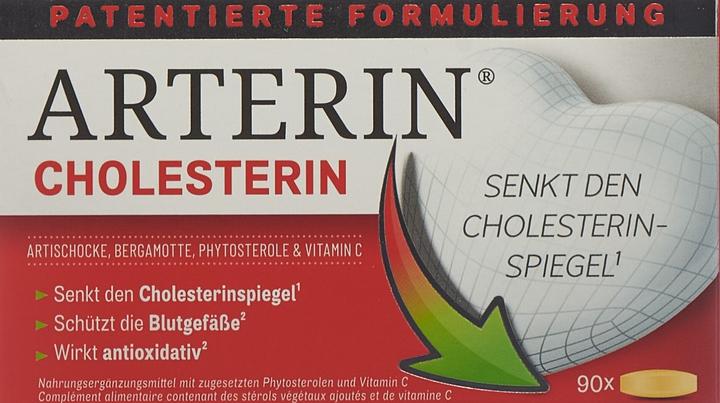 Actual product image Arterin Cholesterol (90 pcs) (90 Piece, Pills, 129 g)