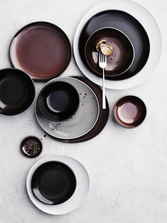 Actual product image Rosenthal Junto Slate Grey breakfast set Set6 (6 pcs.)
